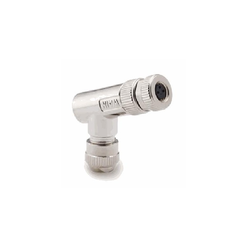 Connecteur femelle M8, 3 pol.,   IP67, 4A, blindé